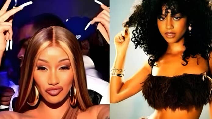 TylatoラッパーのCardi Bの写真