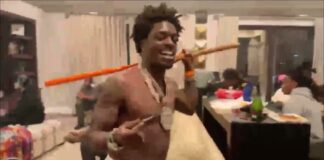 ラッパー、コダック・ブラック、配信で車が大炎上