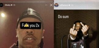 OffsetとLil Baby、Instagramに挑発的な投稿:「ビーフ疑惑」 “Lil Baby and Offset’s recent Instagram Stories sparked rumors of a feud, but reports confirm their posts were unrelated and not aimed at each other.”