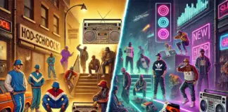 今さら聞けないヒップホップ!オールドスクールとニュースクールのラップスタイルの違いについて ヒップホップのオールドスクールとニュースクールの画像