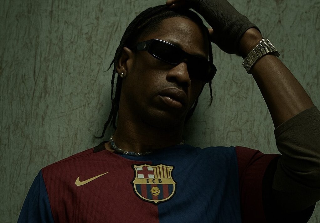 t*u様 バルセロナ トラヴィス・スコットジャージ ブラック Travis