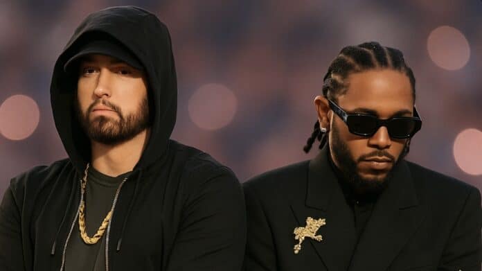 ケンドリック・ラマーがAMAで敗北し悔しげな表情を浮かべるシーン アメリカン・ミュージック・アワード2025で敗北したケンドリック・ラマーが悔しげにステージを後にする姿