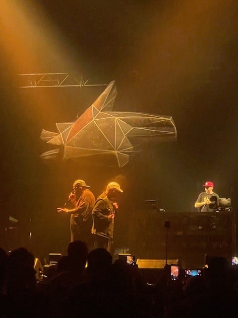Run the JewelsがWu-Tangの前座で熱演中