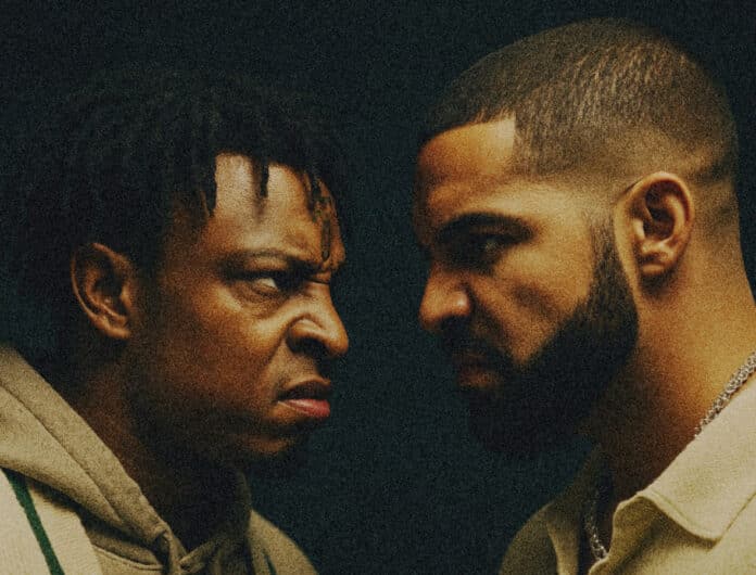 「21 SavageがInstagramでDrakeに新アルバム『Iceman』の即時リリースを求める様子。Drakeと21 Savageの関係性と新作を巡る最新ヒップホップニュース」