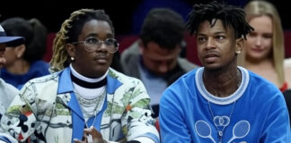 【速報】ヤングサグと21サベージの通話音声流出:Gunnaのリリース潰し発言 ヤングサグと21サベージの通話音声が流出し、Gunnaとの確執やアルバムリリース戦略が明らかになったニュース記事のアイキャッチ画像。HIPHOPCsによるアトランタ・ヒップホップシーンの対立を解説する記事サムネイル。