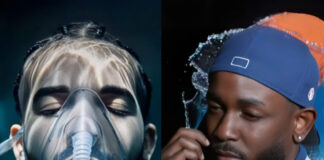 Drake、新作『ICEMAN』で“ケンドリックを狙う準備”ができた─世界ツアー覇権に動き出すとのこと Drakeと「ICEMAN」の文字をあしらったビジュアル。2026年世界ツアーでKendrick Lamarのツアー記録を狙う動きを象徴するイメージである。