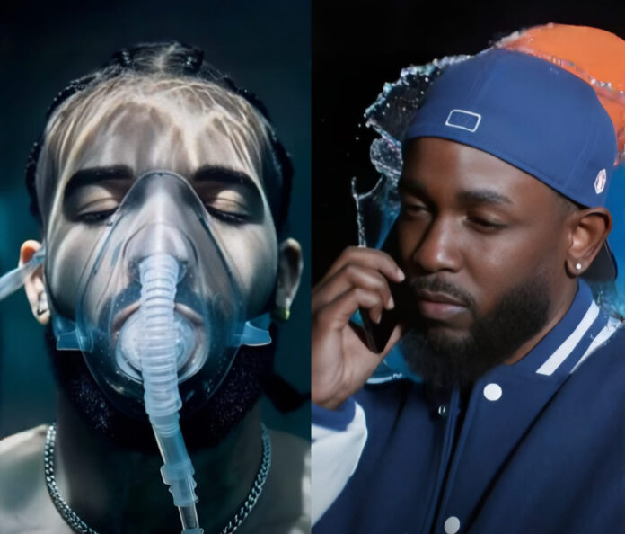 Drakeと「ICEMAN」の文字をあしらったビジュアル。2026年世界ツアーでKendrick Lamarのツアー記録を狙う動きを象徴するイメージである。