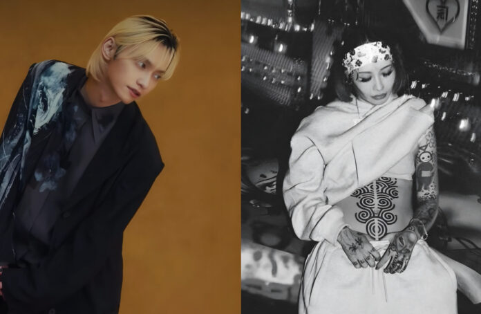 SKY-HIとNENEを並べた対比ビジュアル（声明と楽曲応酬の文脈）