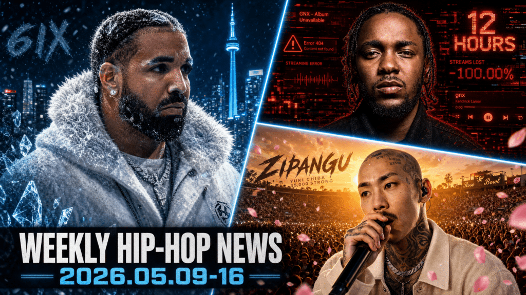 今週のヒップホップニュースまとめ：2026年5月第2週- HIPHOPCs