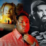 中央に29歳で急逝したプロデューサーTay Keith、左に彼が手がけたTravis Scott『ASTROWORLD』、右にDrakeを配した、2026年6月第3週・週刊ヒップホップニュースのアイキャッチ画像