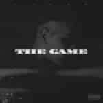 YZERRのシングル「THE GAME」ジャケット。モノクロの人物写真にTHE GAMEの文字が重なる