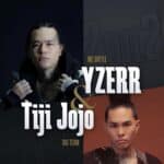 黒と赤の背景にYZERRとTiji Jojoの写真と名前を配置したBATTLE SUMMIT III TAG TEAM No.15公式ビジュアル