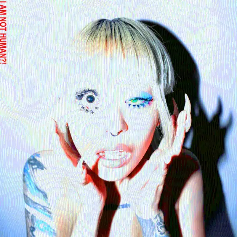 CYBER RUI「I AM NOT HUMAN?!」カバーアート