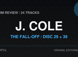 J. ColeのThe Fall-Off全24曲レビュー用HIPHOPCsオリジナルカード