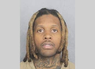 2024年10月24日の逮捕後に撮影されたLil Durkのブッキング写真