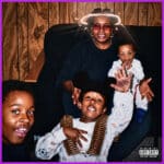 年配の女性と3人の子どもが写るLil Uzi Vert『Maverick “Almost Forever” EP』の公式カバーアート