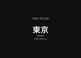 Tokyo Rap Atlas with 14 core artists and three artists to watch