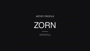 ZORN artist profile card about Shinkoiwa, everyday life and Japan's arenas