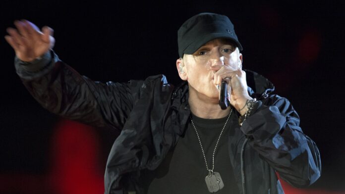 Eminem（エミネム）のライブ写真（2014年）