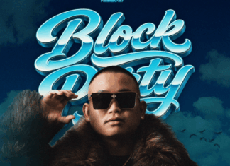 10月24日の無料BLOCK PARTYに出演するDJ CHARIの公式告知。開場11時、開演13時、画像の終了表記は21時。