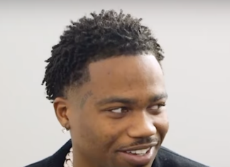 インタビューに登場するRoddy Ricch（2022年11月）